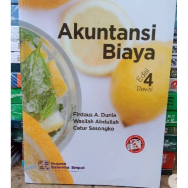 

Akuntansi Biaya edisi 4 revisi by Firdaus A.Dunia
