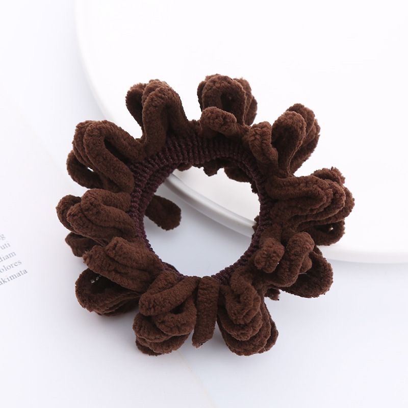 K228 - Karet ikat rambut cepol schrunchie kriwil import