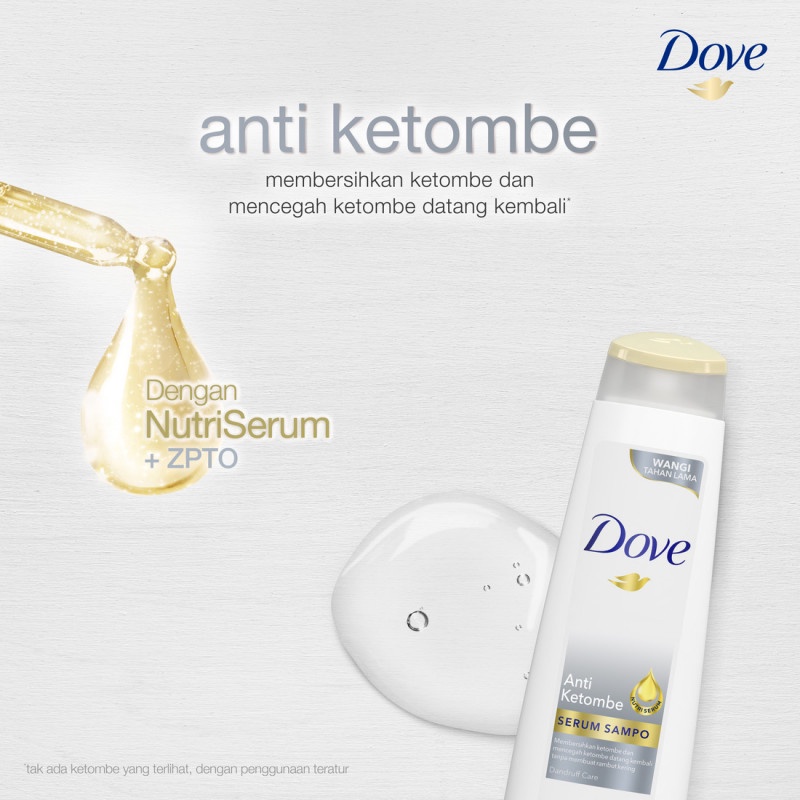 DOVE SHAMPOO PERAWATAN ANTI KETOMBE 135ML