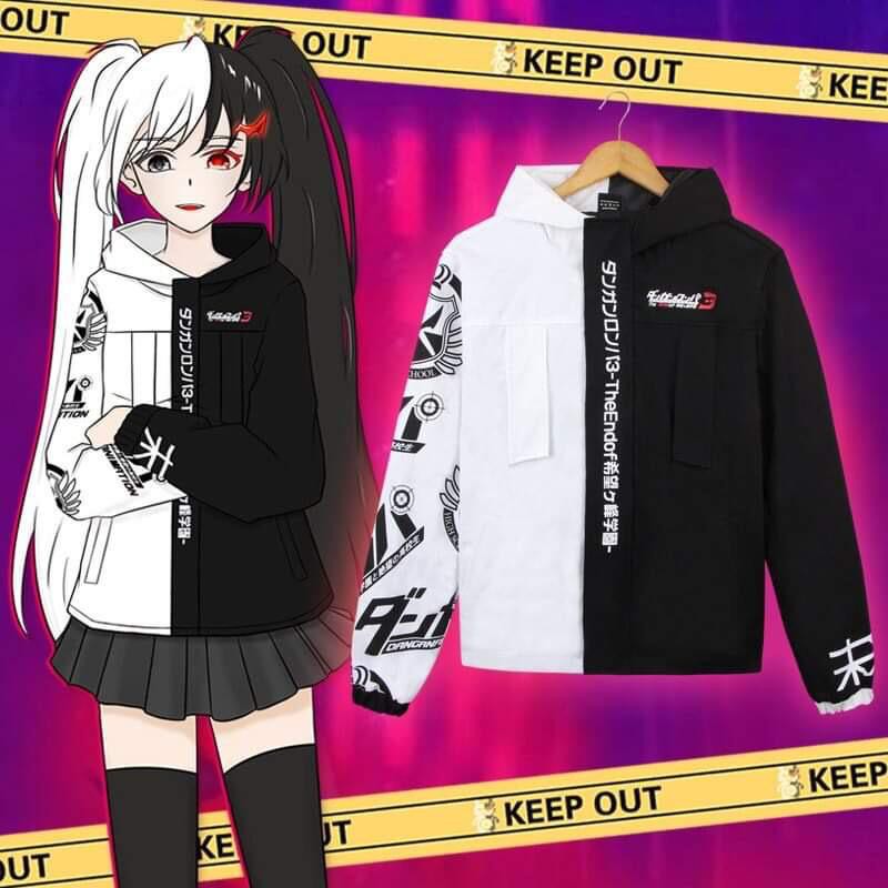 Jaket Parka Monokuma Danganronpa Ultimate Premium