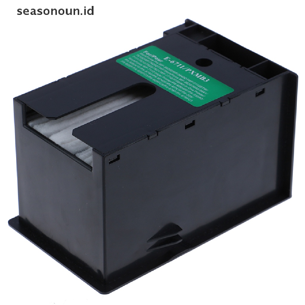 【seasonoun】 1PC T6711 L1455 Ink Maintenance Box for epson WF 7610 7620 7720 7110 7210 .