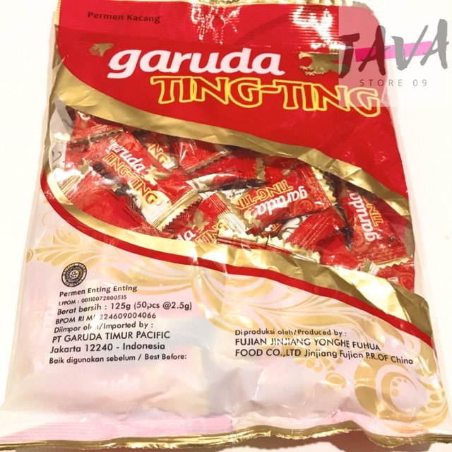 

PERMEN KACANG GARUDA TING TING TINGTING ISI 50