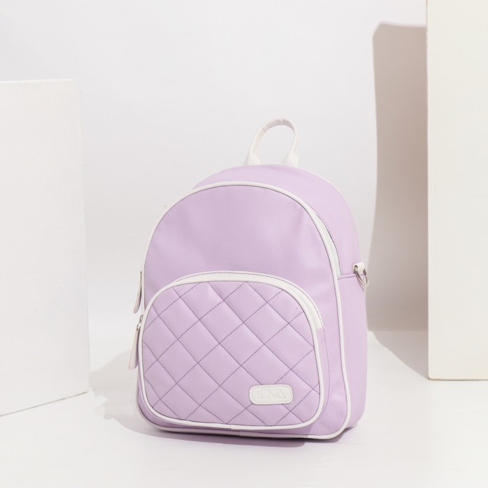 Lova.id - ELSA - Tas Ransel Wanita - Lilac