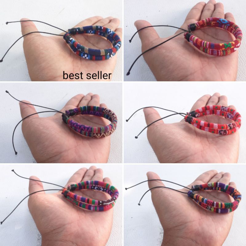 Gelang Tenun Etnik Unik etnic ethnic indian lombok