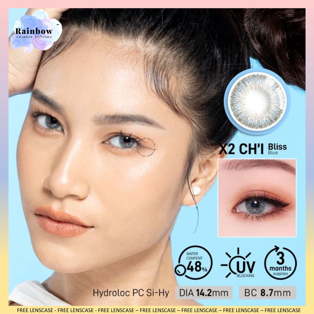 SOFTLENS X2 CHI PREMIUM MINUS (-2.75 S/D -6.00) COD FREE LENSCASE