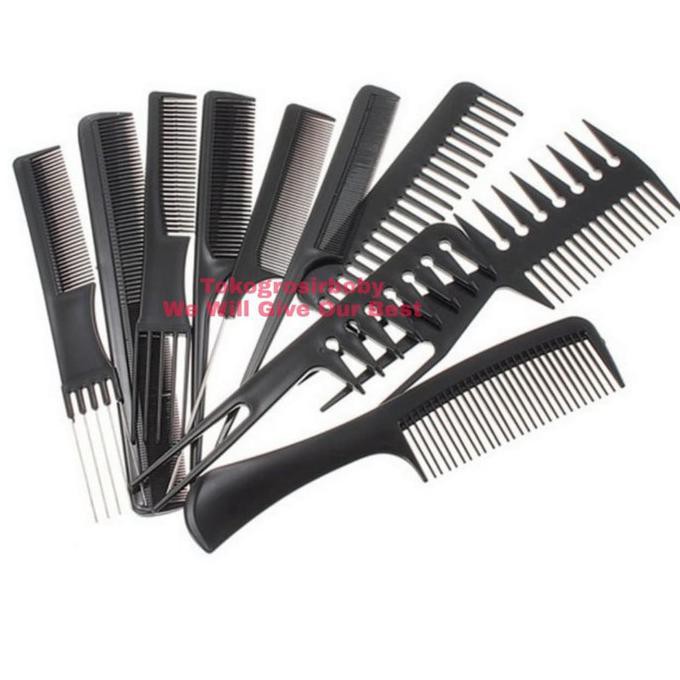 best seller Sisir Rambut Wanita / Pria 1 Set Isi 10 Aneka Fungsi Merias dan Menata - 10PCS / SET