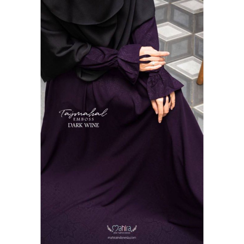Gamis Embos Tajmahal dan Netherlands Kincir by. mahira Indonesia (gamis only/hanya gamis)