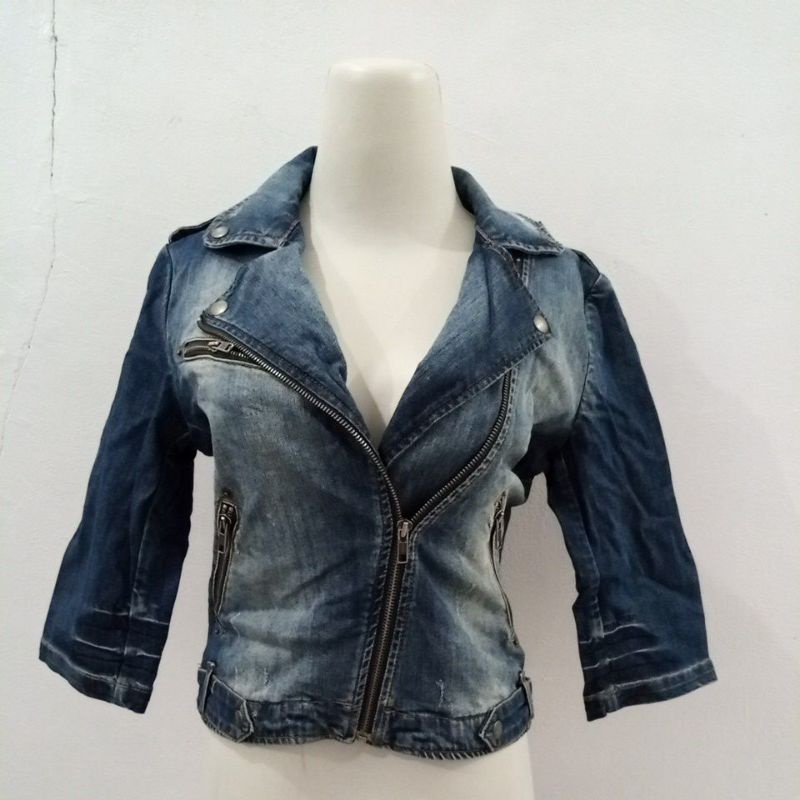 PL jaket wanita jeans/jaket jeans/jaket wanita/blazer wanita/blazer jeans