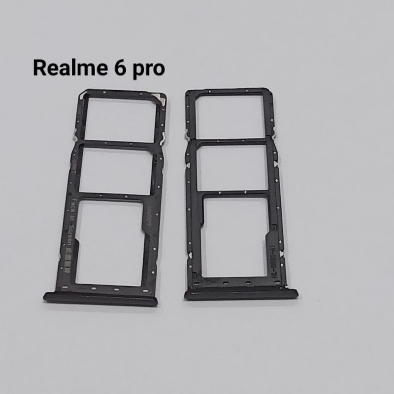 Slot Tempat Dudukan Simcard Simtray Sim Tray Card Lock Realme 6 pro