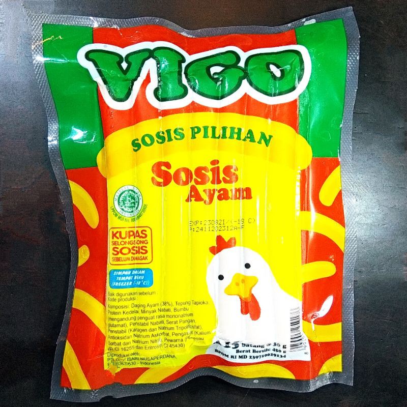 

Vigo Sosis Ayam 500gr