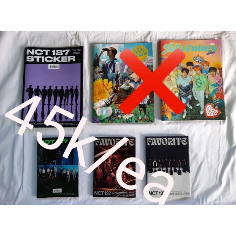 ALBUM ONLY STIKER STICKY, SEOUL CITY, FAVORITE CLASSIC CHATARSIS, HELLO FUTURE, JEWEL STIKER, JAEHYU