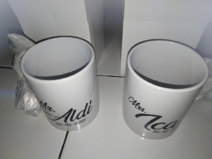Mug Couple / Kado Pernikahan Couple