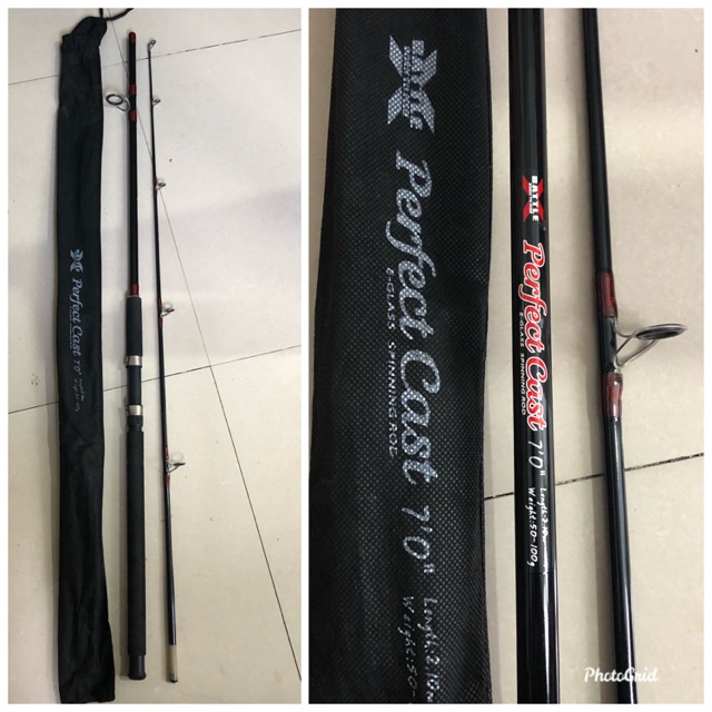 Joran Pancing Murah X Battle Perfect Cast Panjang 210cm / 198cm Fiber Composite Carbon Hollow
