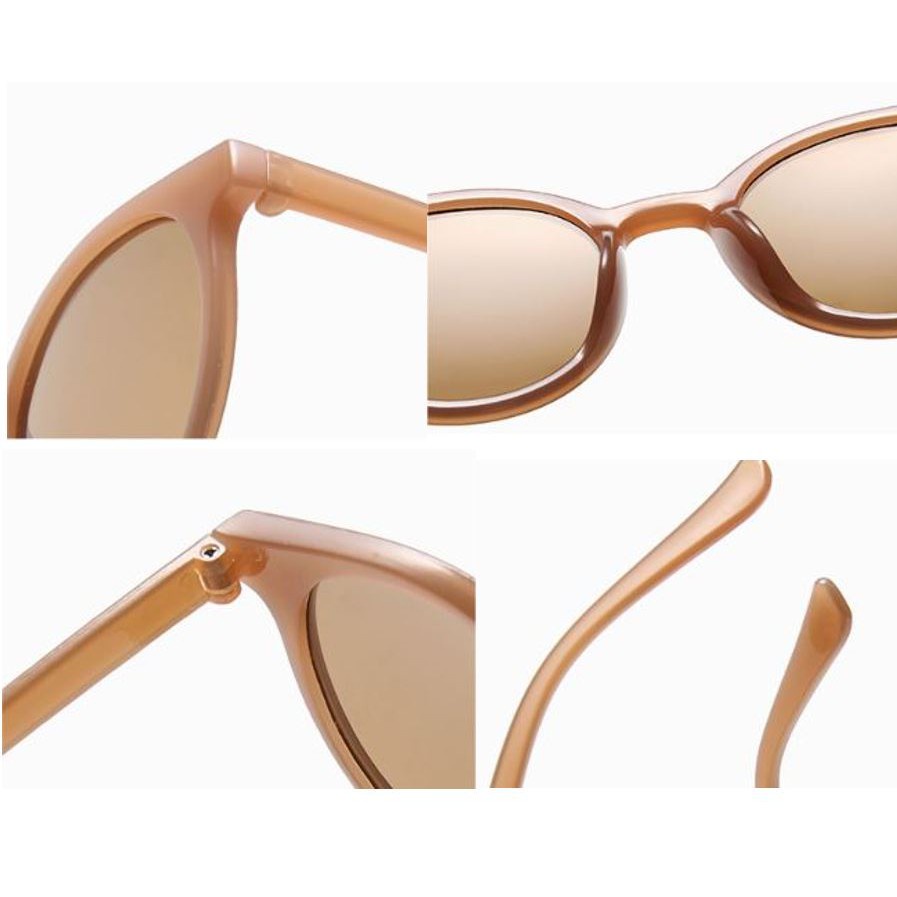 MM - Kacamata Fashion 7823 Unisex Kacamata Hitam Pria dan Wanita Bahan Plastik Sunglasses Import-8