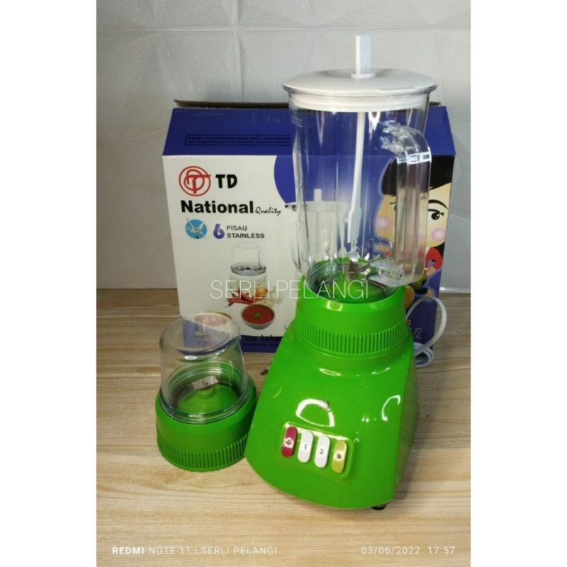 HOT PROMO BLENDER NATIONAL TD 2 IN 1