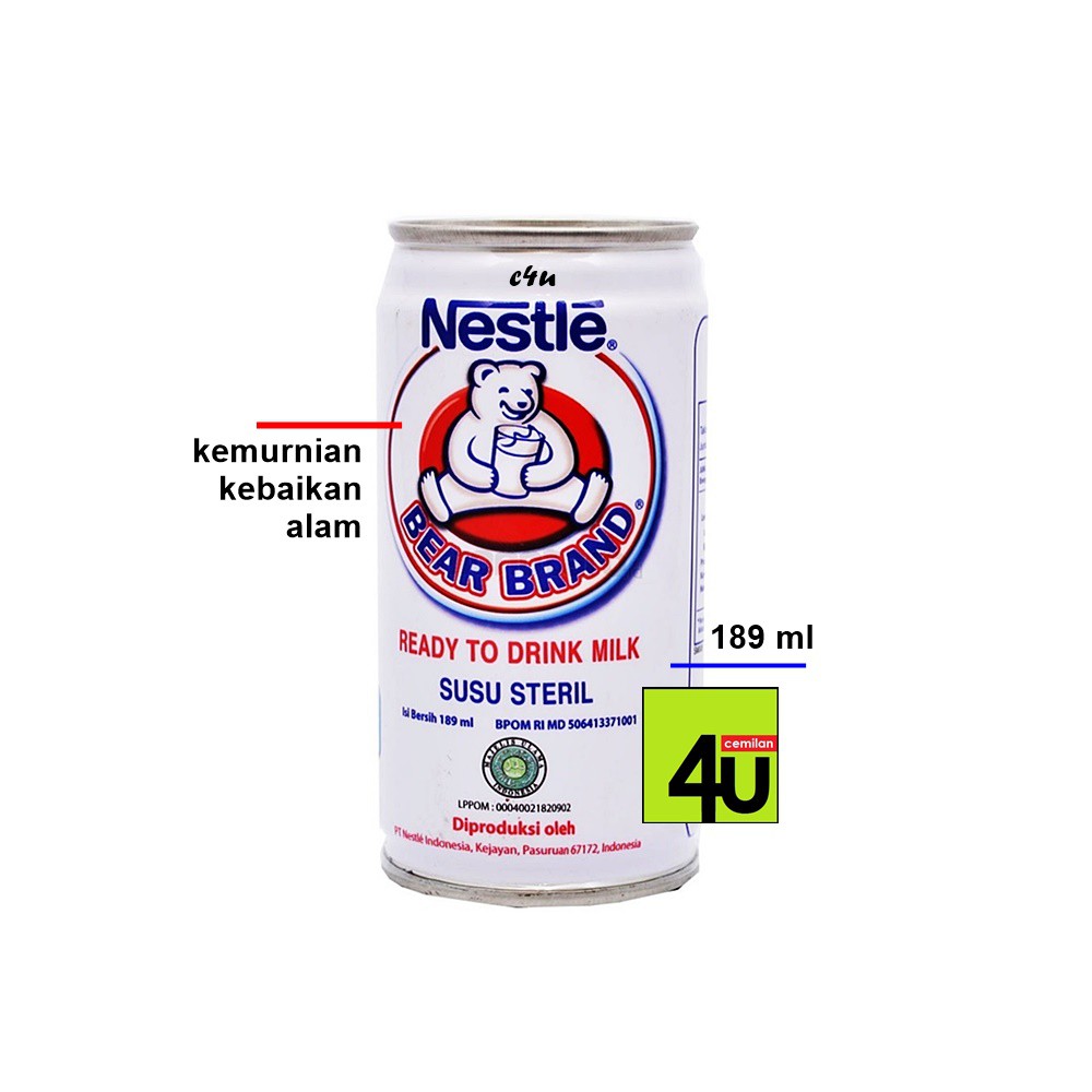 

Bear Brand - RTD Sterilized Milk