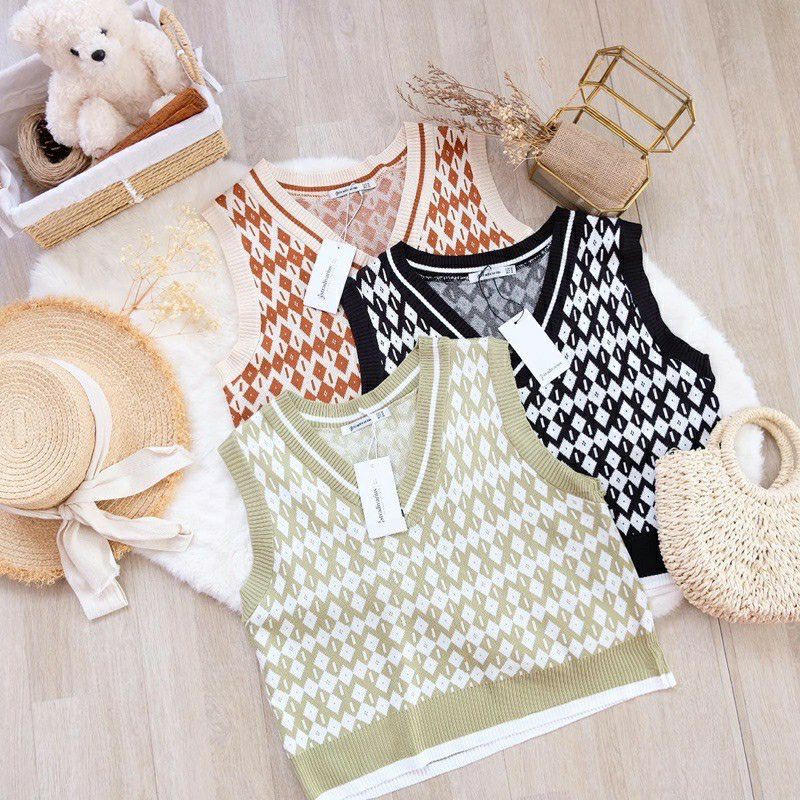 ARGYLE SOFT VEST Gbs_clothes