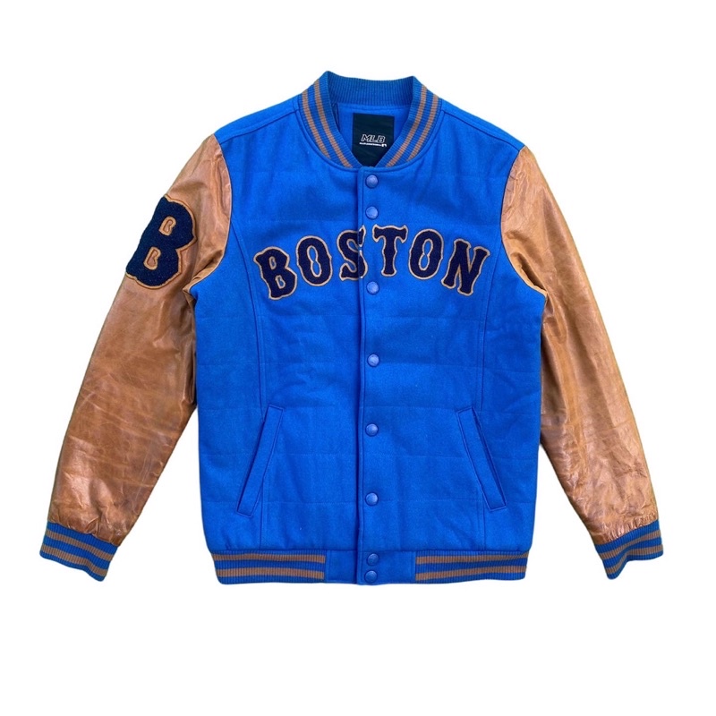 Varsity MLB Boston Leather Second