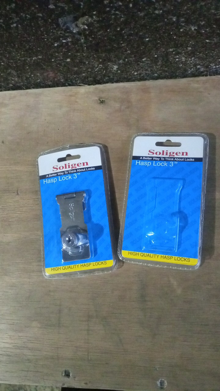 Kunci Hasp Lock 3 Soligen (overpal 3 Soligen)