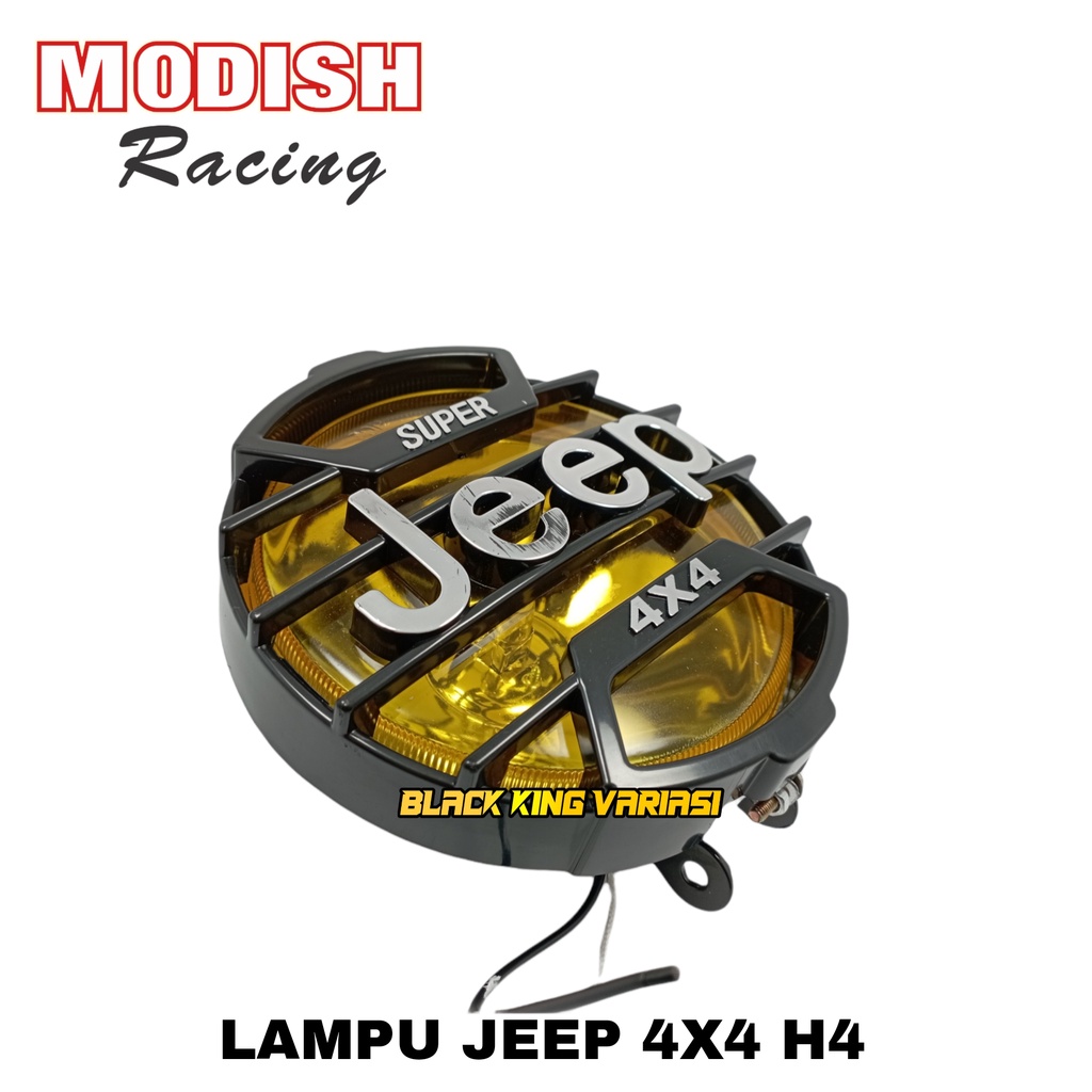 Reflektor Lampu Depan JEEP 4x4 H4 HeadLamp