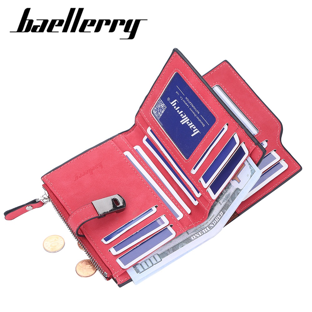 BAELLERRY N2359 Dompet Wanita Kecil Bahan Kulit PU Leather Premium WATCHKITE WKOS