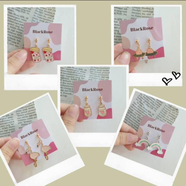 Anting Lucu / Anting korea