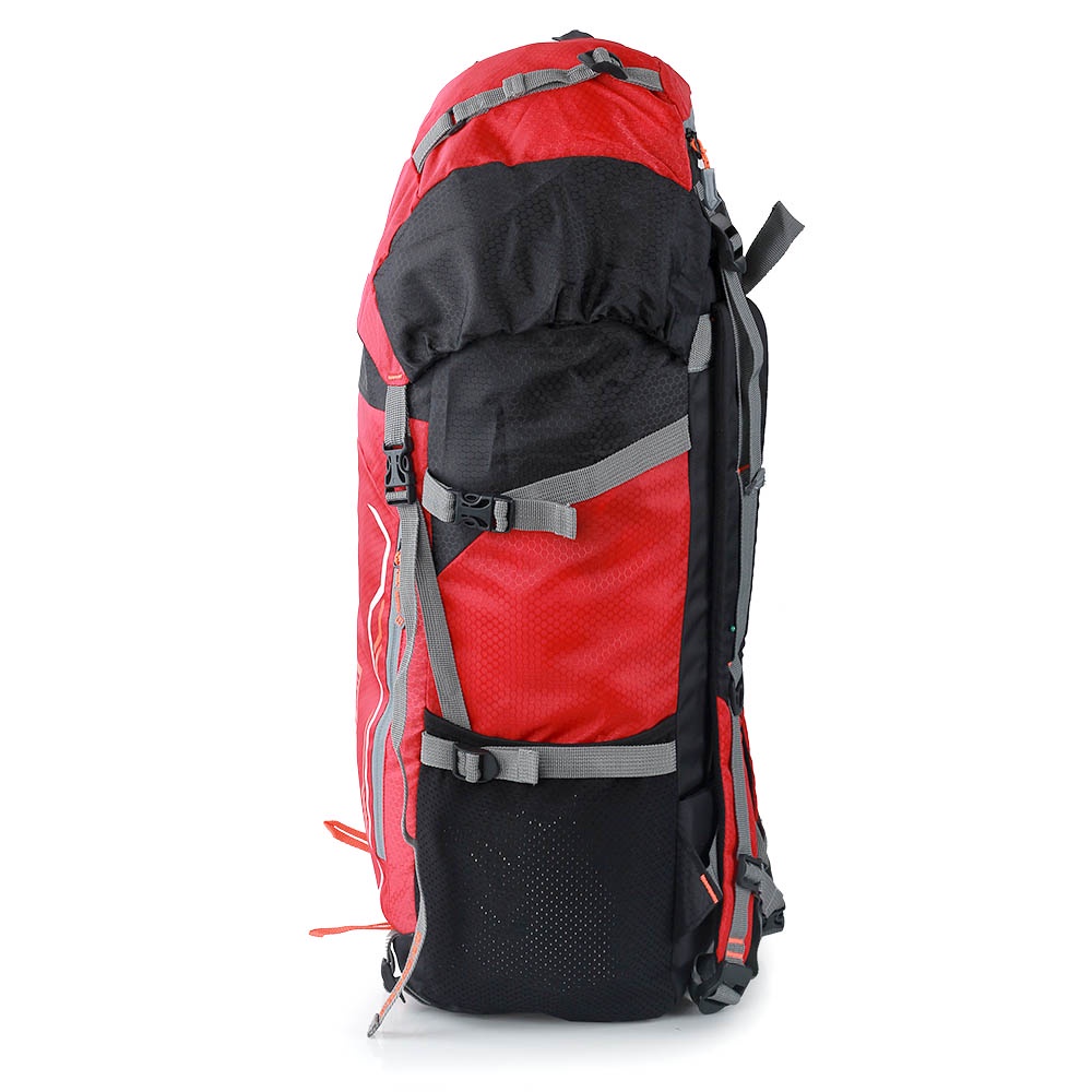 Justrue Lupus Tas Gunung 60 Liter Ransel Keril 60L Merah 122