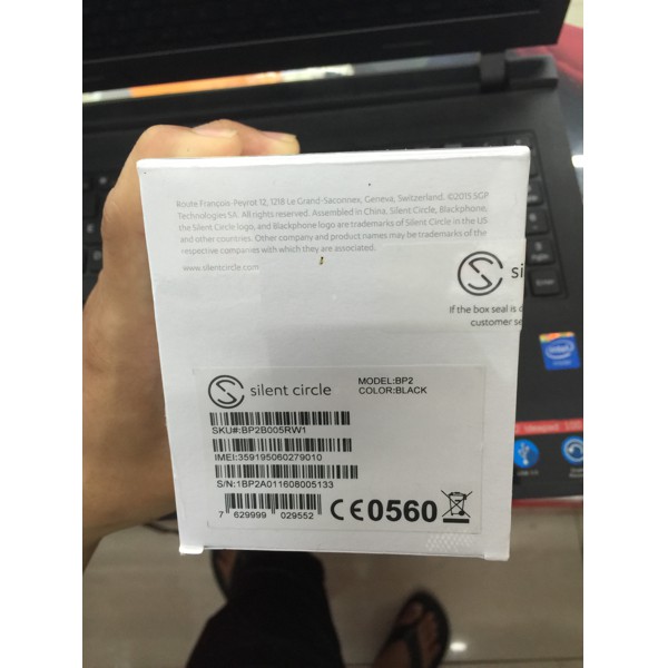BLACKPHONE 2 BY SILENT CIRCLE ( BP-2 ) / SmartPhone Anti Sadap / BNIB z2783