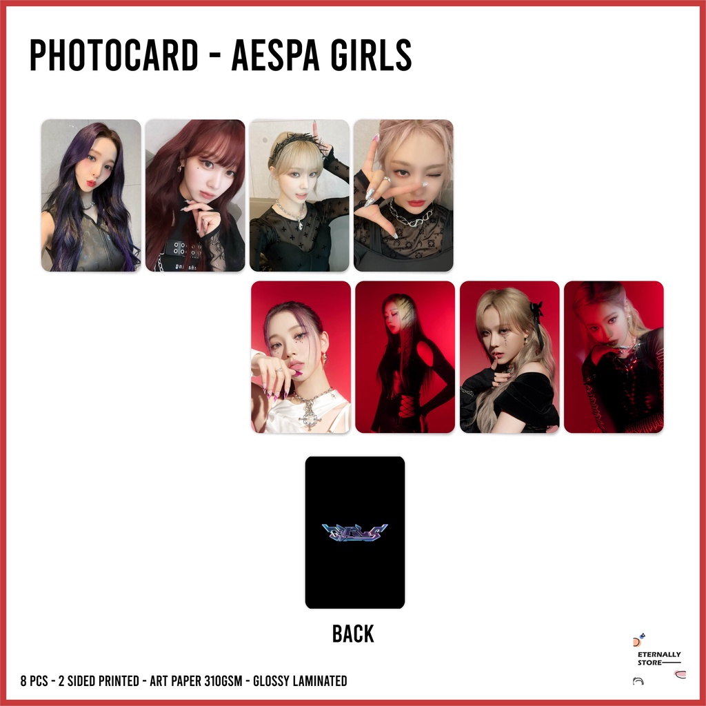 [READY] Kpop Photocard aespa - Girls