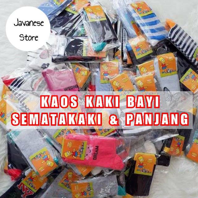  1 LUSIN KAOS  KAKI  BAYI  TERMURAHHH HARGA GROSIR 