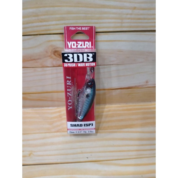 Umpan Pancing Yozuri 3DB Shad 70mm