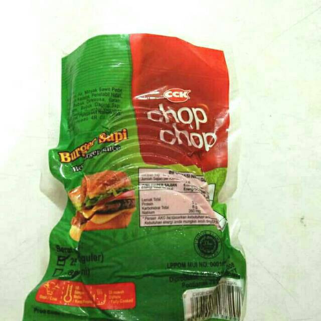 

Chop Chop Burger Sapi Mini 280g