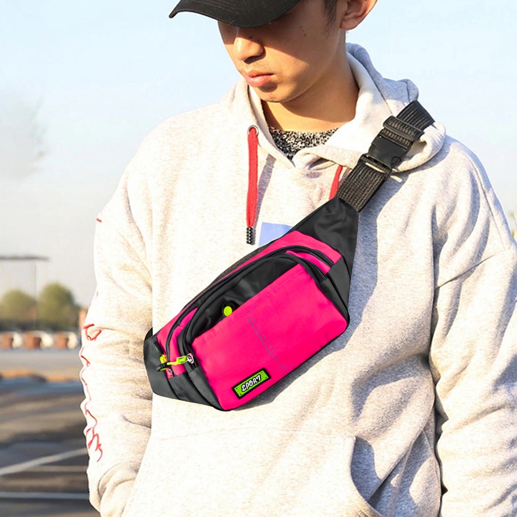 Promo Cuci Gudang Waistbag Pria Wanita Sport Import Murah Trendy - YB-10