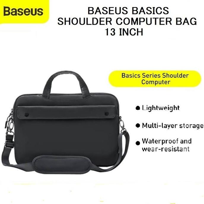 Tas Laptop Sleeve Bag BASEUS Macbook Ultra Slim Case 13 inch