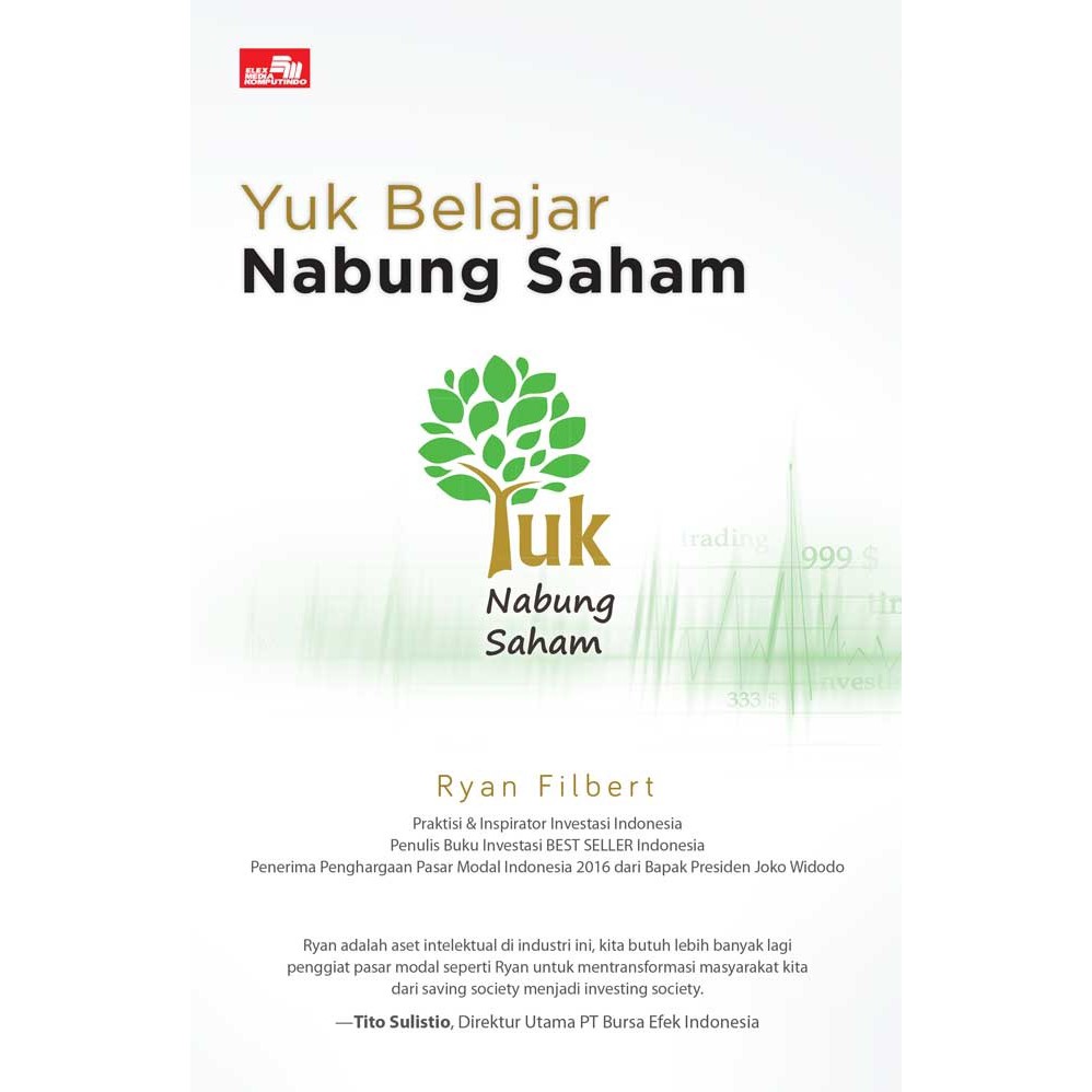 Buku Yuk Belajar Nabung Saham Ryan Filbert Wijaya Investasi