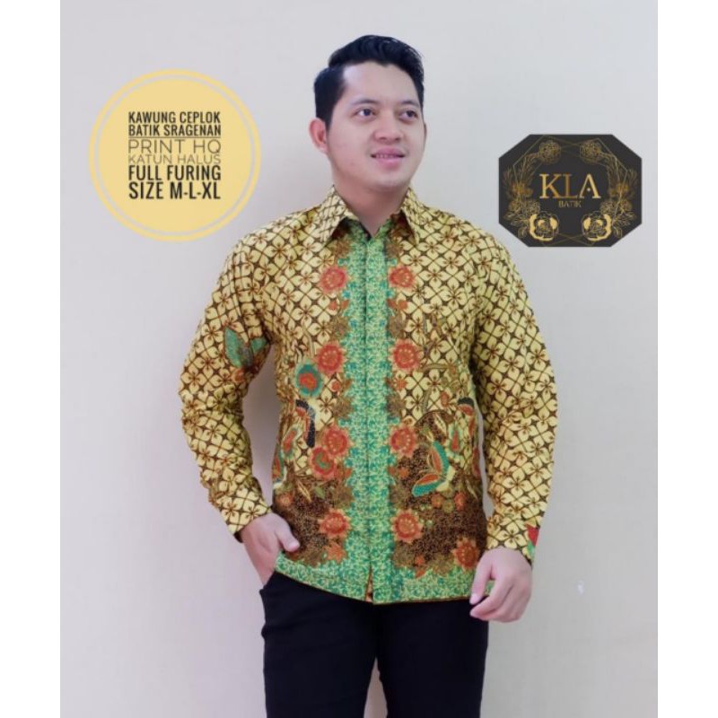 KEMEJA BATIK KAWUNG CEPLOK BY KLA BATIK