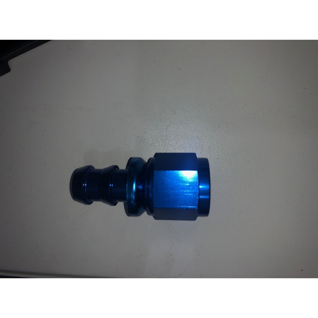 Straight 8AN 10 mm PushOn Barb Fitting AN8