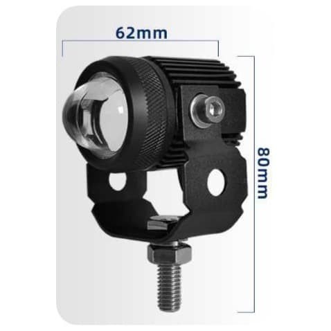 BAROKAH GAMIS LAMPU KABUT TEMBAK SOROT FOKUS terang led 2 warna 20 watt inverter