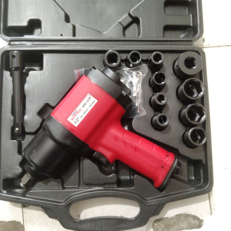 Air impact wrench 1/2 twin hammer wipro AIW 1235