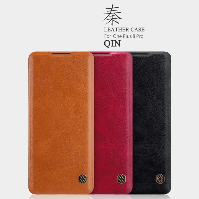 Nillkin Flip Case Qin Leather Case - OnePlus 8 Pro / One Plus 8 Pro
