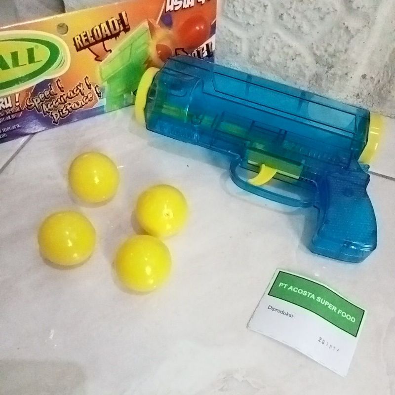 59002 - Mainan Pistol peluru Bola Air Ball tanpa Batterai 59002