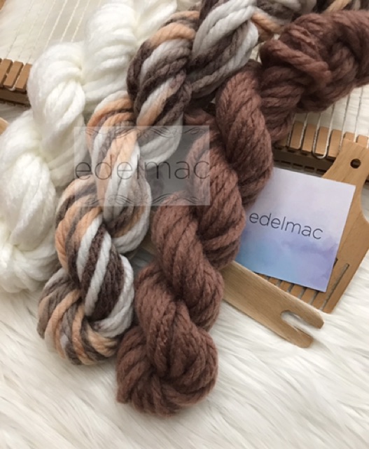 Tali Benang Woolen Colorful Yarn Tapestry Weaving Thick Line Part II