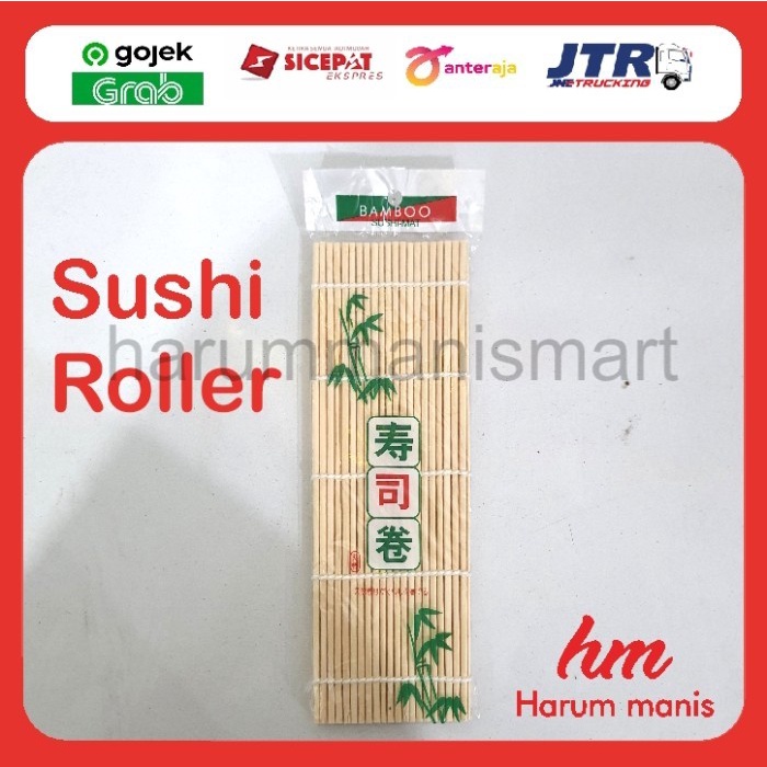 

Tikar Sushi / Penggulung Sushi / Sushi Mat / Sushi Roller Bambu
