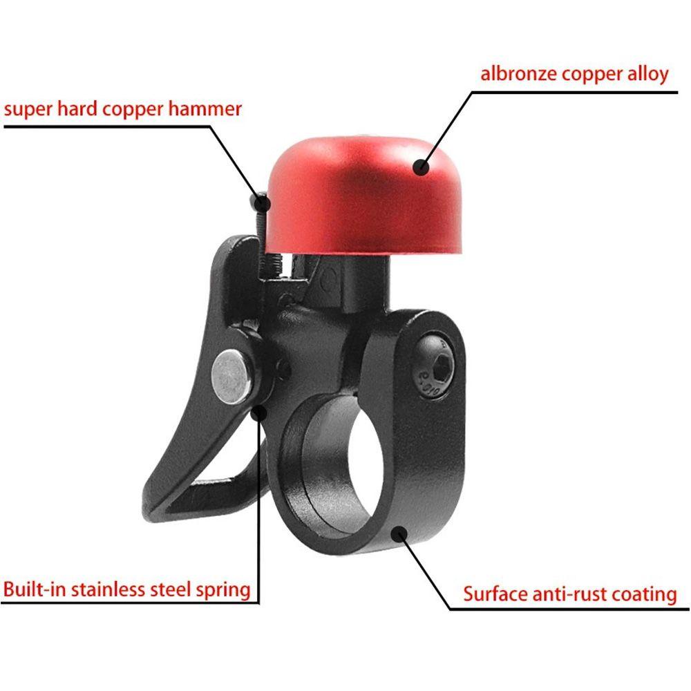 Bel Skuter Nanas Kualitas Tinggi MTB Bell Alloy Scooter Horn