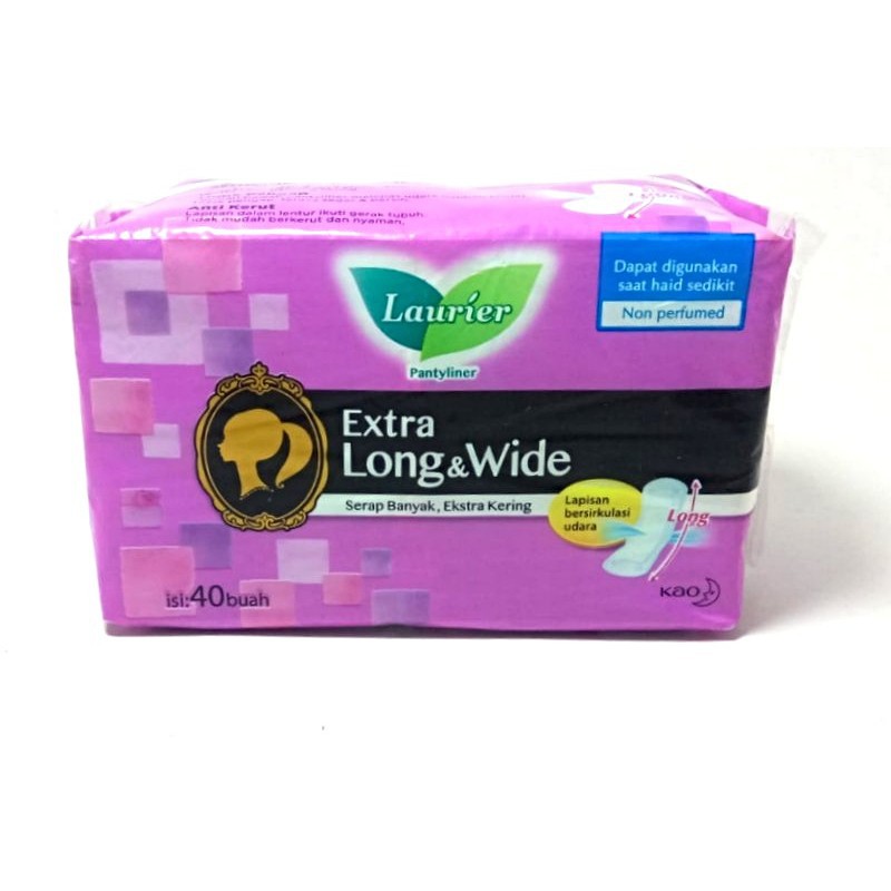 Laurier Pantyliner Extra Long Wide