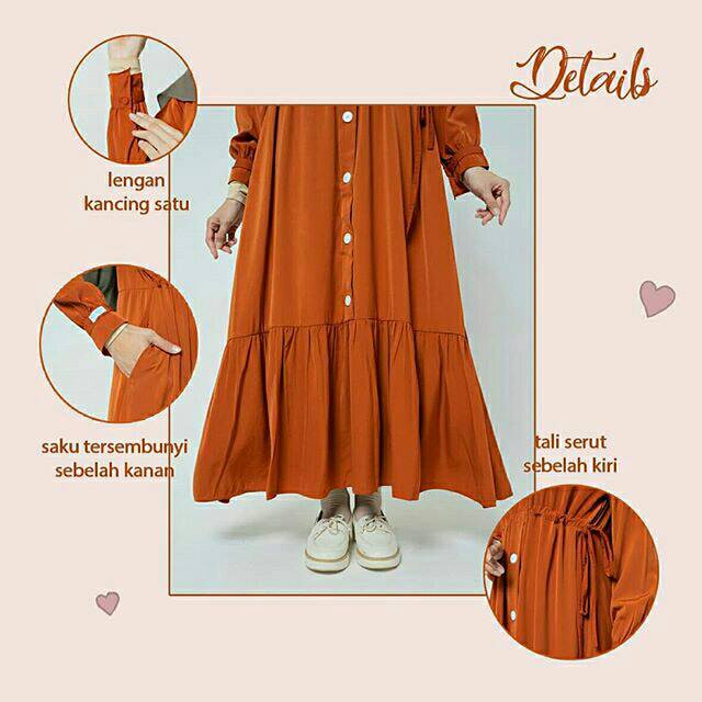 Faiha dress by Silmee | Gamis Busui Faiha | Gamis Only