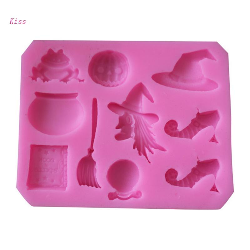 Cetakan Coklat Bahan Silikon Anti Lengket Untuk Halloween