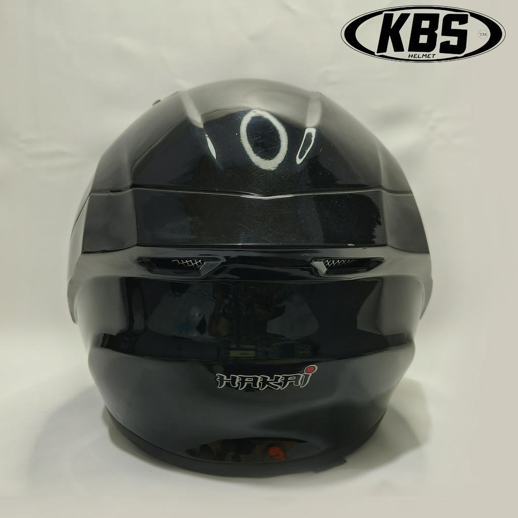 Helm Half Face KBS HAKAI KYRZ HITAM GLOSY / HELM PREMIUM UNTUK PRIA DAN WANITA DEWASA COD