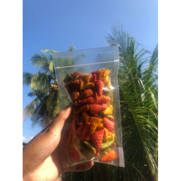 

kerupuk renyah/kerupuk warna/kerupuk terompet