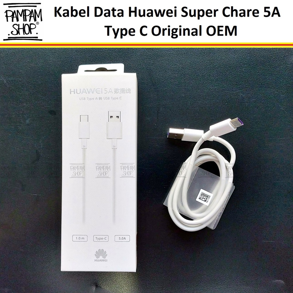 Kabel Data USB Huawei Super Charge 5A Type C SuperCharge Quick Charger Fast Charging Cable